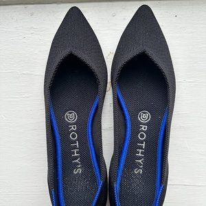 Rothy's The Point black W8.5